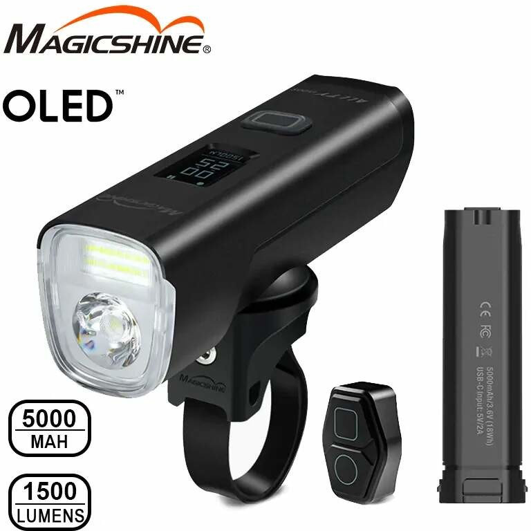 Magicshine Allty 1500s OLed přední černé