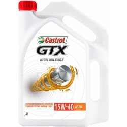 Castrol GTX High Mileage A3/B4 15W-40 4 l