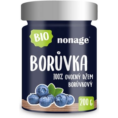 Nonage Bio borůvkový ovocný Džem 200 g