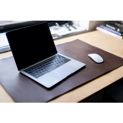 Vashina kožená podložka na stůl hnědá – Zboží Dáma