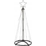 Markslöjd 706328- LED Venk. ván. dekorace ABETO 90xLED/2,7W/230V 1,2m IP44 černá | 706328 – Hledejceny.cz