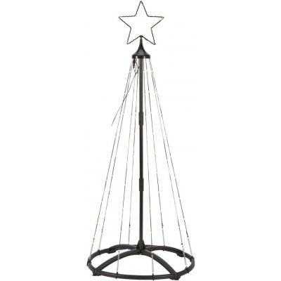 Markslöjd 706328- LED Venk. ván. dekorace ABETO 90xLED/2,7W/230V 1,2m IP44 černá | 706328 – Hledejceny.cz