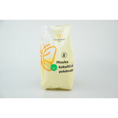 Natural Jihlava JK KUKUŘIČNÁ MOUKA POLOHRUBÁ 400 g – Hledejceny.cz