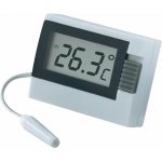 TFA Dostmann IN/OUT 30.2018.02 s teplotním čidlem na kabelu, bílý – Sleviste.cz