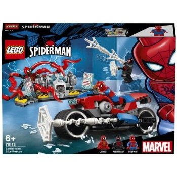 LEGO® Super Heroes 76113 Spiderman a záchrana na motorce od 1 977 Kč -  Heureka.cz