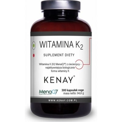 Kenay Vitamin K2 MenaQ7 100 µg 300 kapslí – Hledejceny.cz