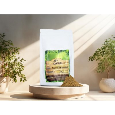 Kratomuj Zlatý kratom Super Gold Agatha 50 g – Zboží Dáma