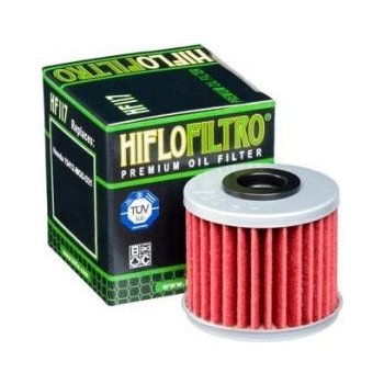 Olejový filtr Hiflo HF117 pro Honda CRF 1000, NC 700/750, X-ADV 750 DCT ABS, CTX 700, GL 1800 DA Goldwing Tour