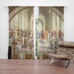 Sablio Závěs Athénská škola - Raffael Santi: 2ks 140x250cm – Hledejceny.cz