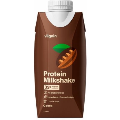 Vilgain Protein Milkshake kakao 330 ml – Zboží Dáma
