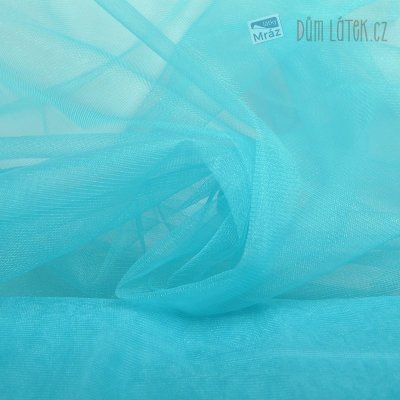 Tyl s leskem, světle modrý – Zboží Dáma
