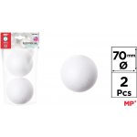 MP Polystyrénové koule 7 cm 2 ks 594732 – Zboží Mobilmania