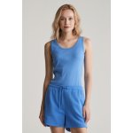 Gant SLIM RIBBED TANK PERFECT BLUE – Zboží Dáma