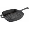 Pánev GRILLMEISTER Litinová pánev 34cm / Litinová grilovací pánev 44 x 25,5 cm pánev na pečení