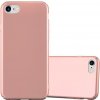 Pouzdro a kryt na mobilní telefon Apple Cadorabo Case for Apple iPhone 7 / 7S / 8 / SE 2020 in METAL Zlatá Hardcase Plastové pouzdro na mobilní telefon pČervenái poškrábání a nárazům Ochranný kryt Bumper Ultra Slim Back Case Hard Cover