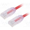 síťový kabel Panduit UTP28X3MRD Patch, F/UTP,TX6A-28™, 6a, drát, Cu, LSZH, 3m, červený