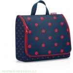 Reisenthel Toiletbag Mixed dots red Toaletní taštička XL – Zboží Mobilmania