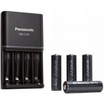 Panasonic Eneloop Charger BQ-CC55 + 4 x R6/AA Eneloop PRO 2500mAh BK-3HCDE K-KJ55HCD40E – Zboží Živě