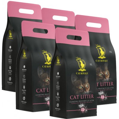 Cat Royale Baby Powder bentonitová 25 l – Zboží Dáma