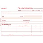Baloušek Tisk PT030 Příjmový pokladní doklad, podvojné účetnictví, A6, samopropisovací – Zboží Dáma