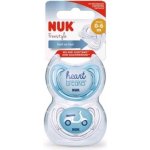 Nuk Freestyle Night silikon + box růžová 2 ks – Zboží Dáma