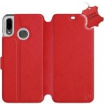 Mobiwear Flip pouzdro Huawei Nova 3 kožené Červené – Zbozi.Blesk.cz