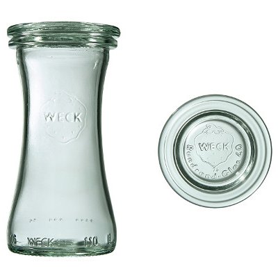 Weck zavařovací sklenice Delikates 6 x 100ml s víčkem – Hledejceny.cz