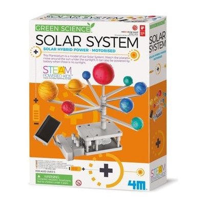 4M Green Science Motorised Solar System model sluneční soustavy – Zboží Mobilmania