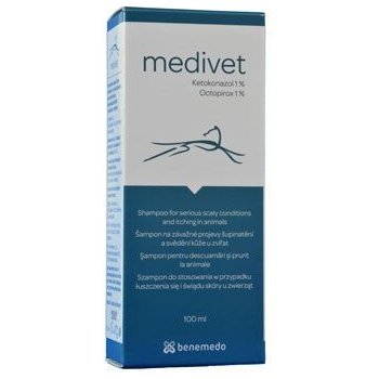 Medivet veterinární šampon - lupy a svědění 100 ml