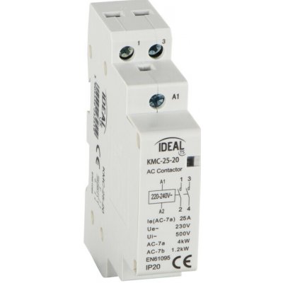 KANLUX Stykač KMC-25-20 25A 230V 50Hz IP20 23251 – Zboží Mobilmania
