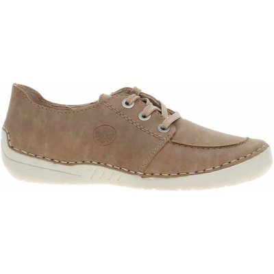 Rieker Dámské polobotky 52545 62 beige – Hledejceny.cz