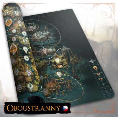 TLAMA games Bestie: Roztříštěné ostrovy Playmat (oboustranná herní podložka) – Zboží Živě