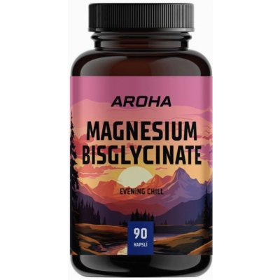 Aroha Magnesium Bisglycinate 90 kapslí – Hledejceny.cz