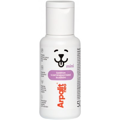 Arpalit Neo šampon obohacený antiparazitární složkou a bambusovým extraktem 50 ml – Zboží Mobilmania