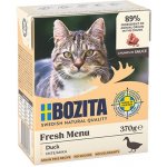Bozita Cat Fresh Menu kousky v omáčce s kachnou 370 g – Zbozi.Blesk.cz
