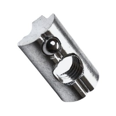 Matice M8 hliníková, nacvakávací s kuličkou BOX 100KS – Zboží Živě