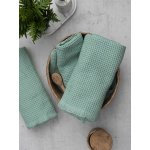 MKLuzkoviny Vaflový ručník 30 × 50 cm Florencia mátová – Zboží Dáma