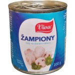 VIVA Žampiony řezy ve slaném nálevu 200 g – Zbozi.Blesk.cz