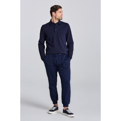 GANT TONAL ARCHIVE SHIELD pants modrá – Zboží Mobilmania