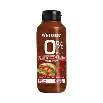 Weider 0% Fat Ketchup omáčka 265 ml