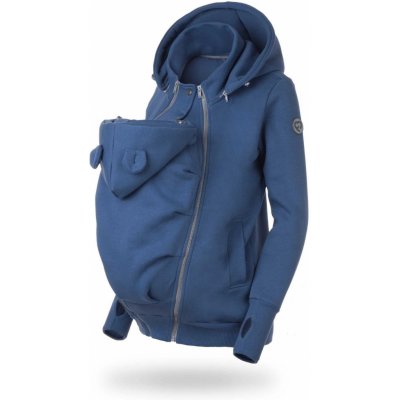 fun2bemum Těhotenská a nosící bavlněná mikina 5v1 Pola Jeans Blue – Hledejceny.cz