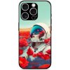 Pouzdro a kryt na mobilní telefon Apple Mobiwear Glossy Apple iPhone 15 Pro Max - G001G Astronautka v květech