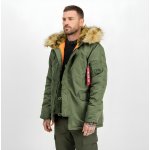 Alpha Industries bunda N3B VF59 sage green – Zboží Mobilmania