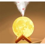 Lurecom Aroma Diffuser LED 3D Moon lamp AG354E vibrační ultrazvukový difuzér 880 ml – Zboží Mobilmania