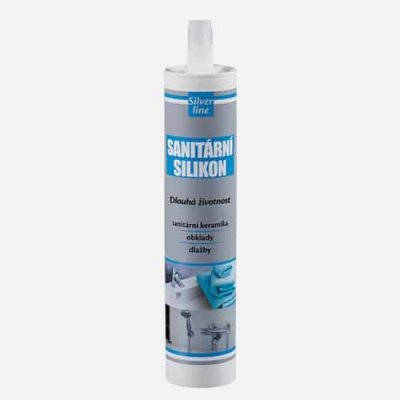 DenBraven - Sanitární silikon Silver Line 280 ml transparentní – Hledejceny.cz