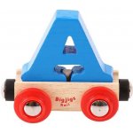 Bigjigs vagónek Písmeno A – Sleviste.cz
