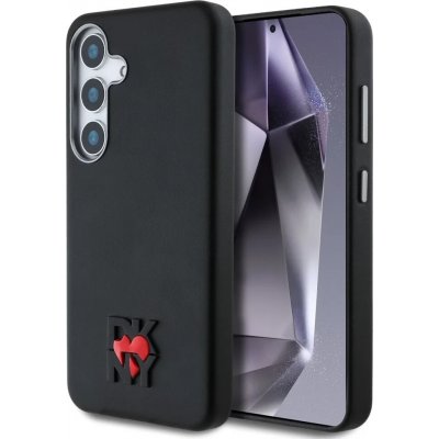 DKNY Leather Heart of NY Samsung Galaxy S25 black DKHCS25SPFCMHLK – Hledejceny.cz
