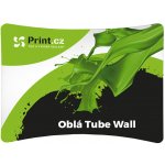 Print.cz Prezentační textilní stěna TubeWall, oblá, 600x228 cm – Zbozi.Blesk.cz