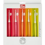 Háčky na háčkování ergonomické plastové PRYM ERGO, sada 5 velikostí (3,5 - 6 mm) – Zboží Dáma