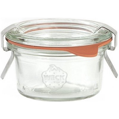 Via Delicia Mini sklenička džemovka 60 mm Weck 50ml – Zboží Dáma